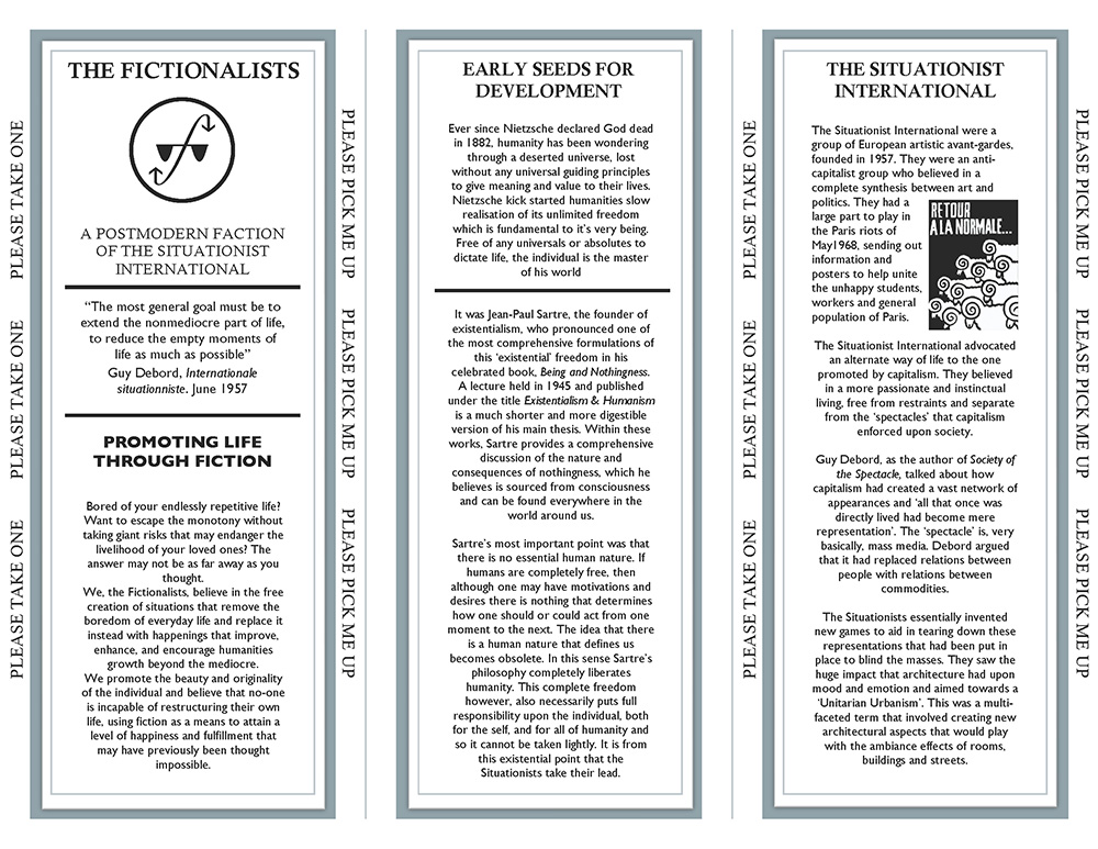 Fictionalists Pamphlet