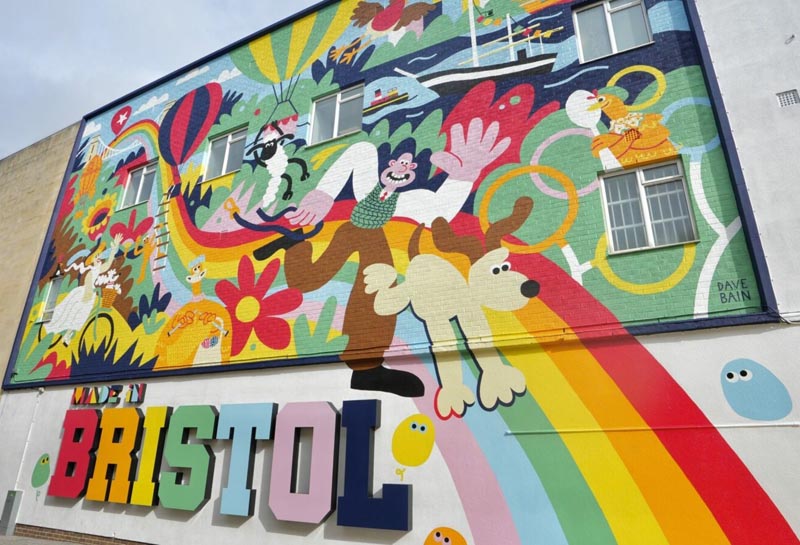 Dave Bain's, A Cracking Day Out in Bristol on Quaker's Lane