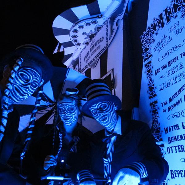 OTTERs outside at night